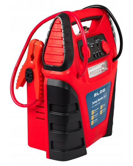 Automobilinis paleidiklis (Jump Starter) su kompresoriumi ir Powerbank 5-in-1, 12V 20000mAh, BLOW