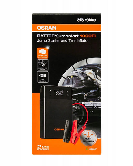 Automobilinis paleidiklis OSRAM BATTERYjumpstart 1000TI 12V