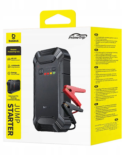 Automobilinis paleidimo įrenginys BASEUS PrimeTrip VJ1 12000mAh 5000A IP55