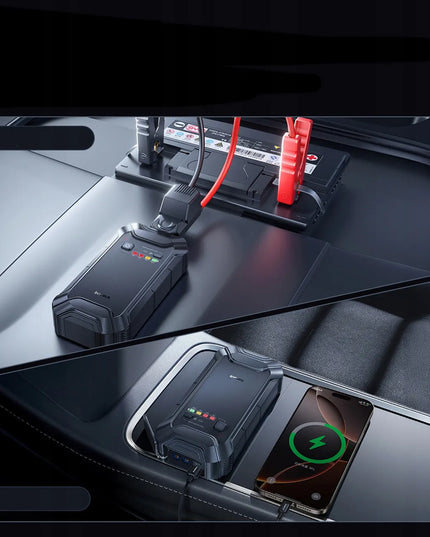 Automobilinis paleidimo įrenginys BASEUS PrimeTrip VJ1 12000mAh 5000A IP55