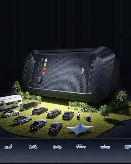 Automobilinis paleidimo įrenginys BASEUS PrimeTrip VJ1 12000mAh 5000A IP55
