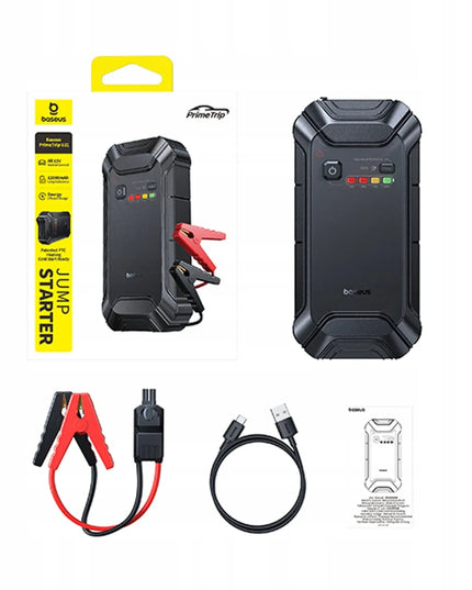 Automobilinis paleidimo įrenginys BASEUS PrimeTrip VJ1 12000mAh 5000A IP55