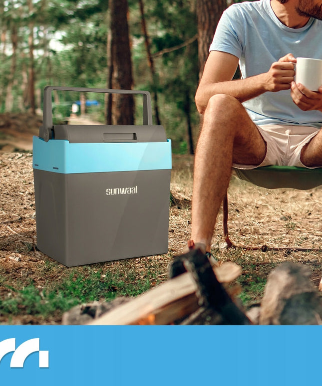 Nešiojamas automobilinis šaldytuvas-šildytuvas 30L Maltec – 12V/230V, vėsina ir šildo, idealiai kelionėms, stovyklavimui, automobiliui