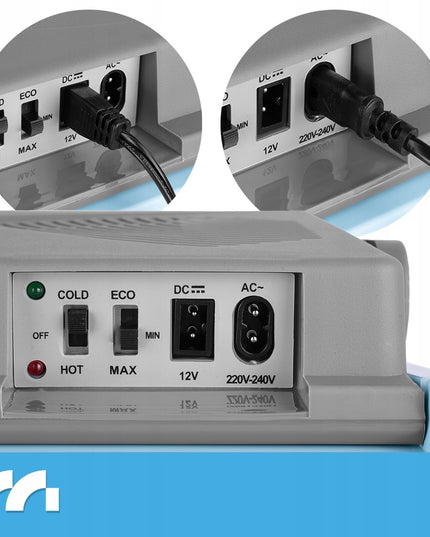 Nešiojamas automobilinis šaldytuvas-šildytuvas 30L Maltec – 12V/230V, vėsina ir šildo, idealiai kelionėms, stovyklavimui, automobiliui