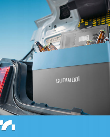 Nešiojamas automobilinis šaldytuvas-šildytuvas 30L Maltec – 12V/230V, vėsina ir šildo, idealiai kelionėms, stovyklavimui, automobiliui