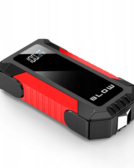Automobilinis užvediklis BLOW JS-12 Jump Starter 1000A 12000mAh su powerbanku ir avariniu plaktuku