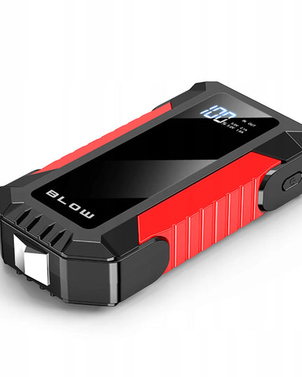 Automobilinis užvediklis BLOW JS-12 Jump Starter 1000A 12000mAh su powerbanku ir avariniu plaktuku