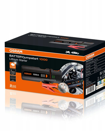 Automobilinis užvediklis OSRAM JumpStart 1000 12V