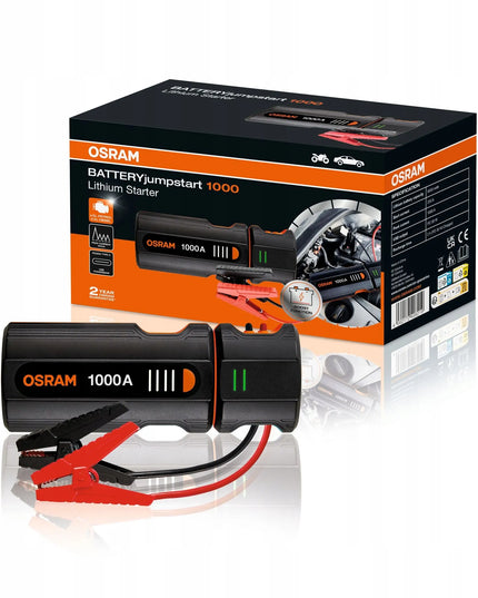 Automobilinis užvediklis OSRAM JumpStart 1000 12V