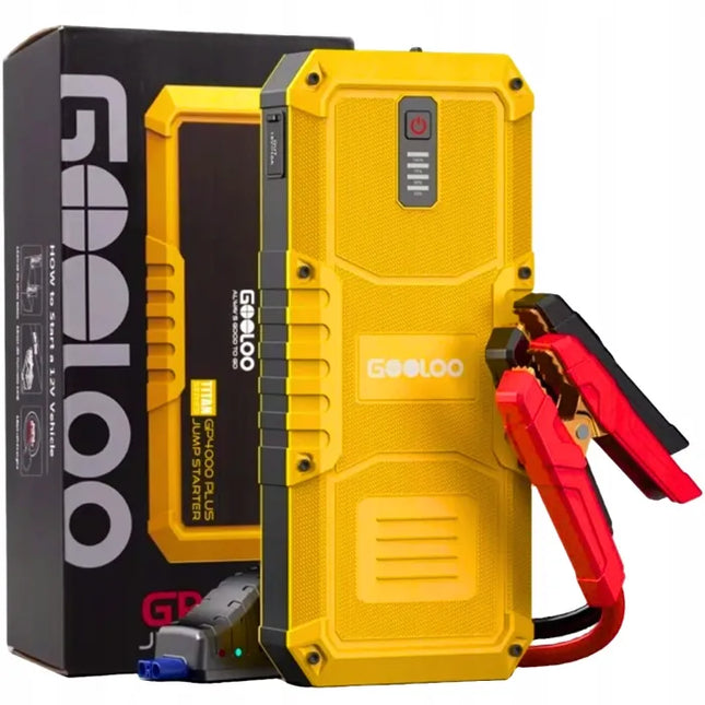 Automobilinis užvedimo įrenginys Jump Starter Powerbank GOOLOO GP4000 PLUS 4000A 20000 mAh
