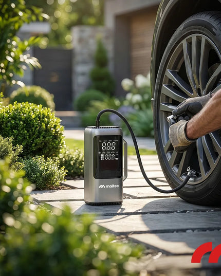 Automobilinis užvedimo įrenginys Maltec STARTO150, 1000A booster, kompresorius, powerbank, su dėklu