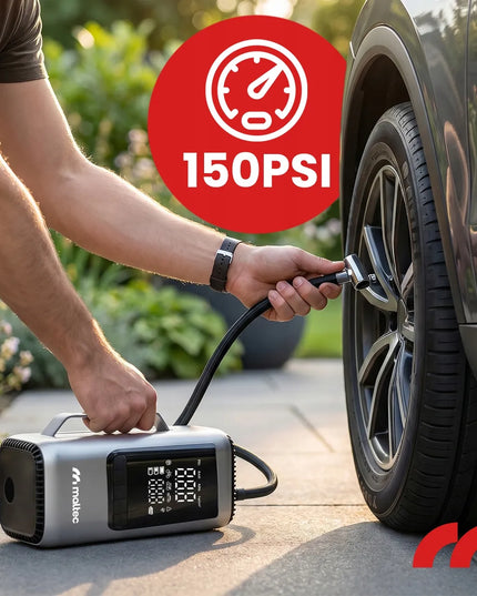 Automobilinis užvedimo įrenginys Maltec STARTO150, 1000A booster, kompresorius, powerbank, su dėklu