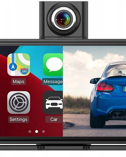 Automobilio multimedijos stotis 10.26" su Android Auto, Apple CarPlay, DVR vaizdo registratoriumi ir galinio vaizdo kamera Blow CarPlay5.0