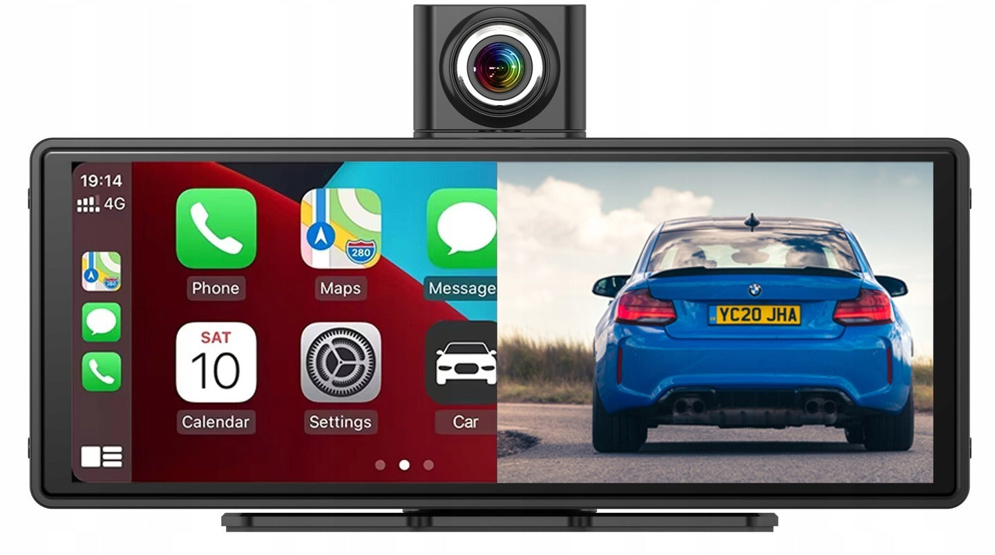 Automobilio multimedijos stotis 10.26" su Android Auto, Apple CarPlay, DVR vaizdo registratoriumi ir galinio vaizdo kamera Blow CarPlay5.0