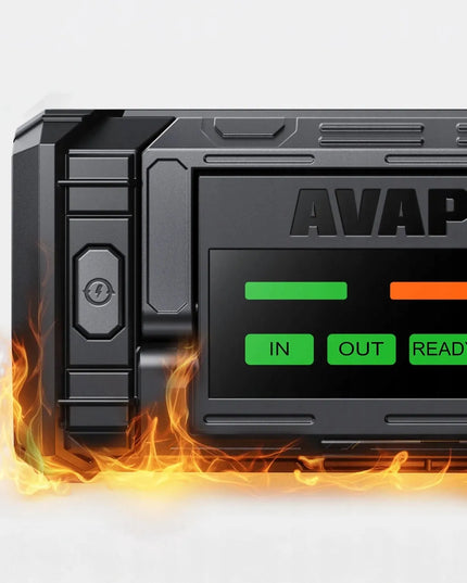 Automobilio paleidiklis (Jump starter) 12V 10000A 24000 mAh 88.8Wh Powerbank USB-C PD 65W AVAPOW TJ68