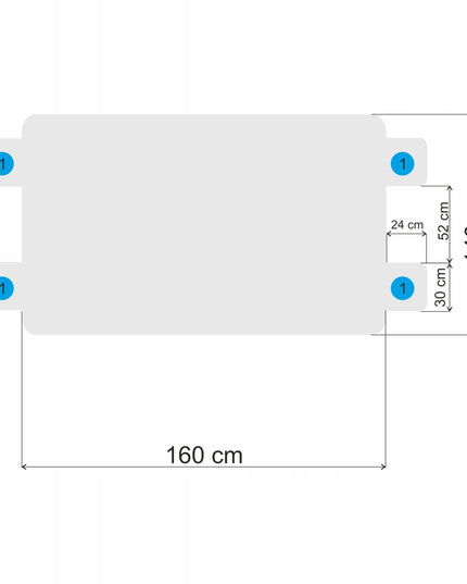 Automobilio sėdynės uždangalas šunims 160x140 cm - Kilimėlis automobiliui