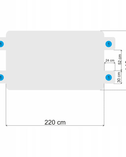 Automobilio sėdynių užvalkalas šunims 220x140 cm – Apsauginis kilimėlis