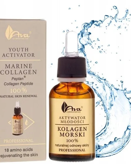 Ava Laboratorium jaunystės aktyvatorius su jūriniu kolagenu, 30 ml