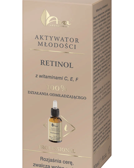 Ava Laboratorium jaunystės aktyvatorius su jūriniu kolagenu, 30 ml