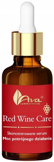 Ava Red Wine Care koncentruotas veido serumas brandžiai odai 30 ml