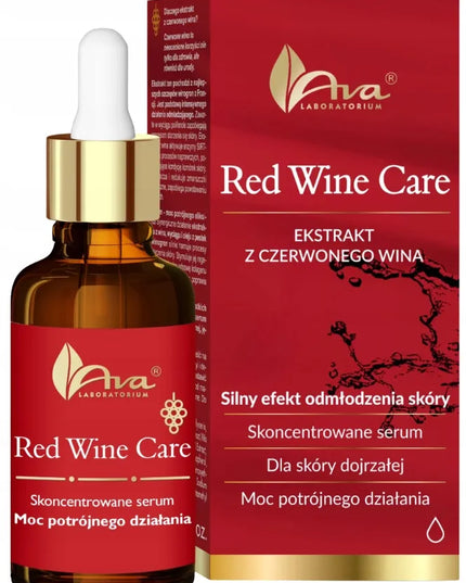 Ava Red Wine Care koncentruotas veido serumas brandžiai odai 30 ml