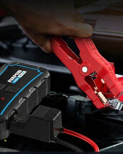 AVAPOW E5 PRO automobilinis paleidiklis, 12000 mAh, 2000A, 44.4Wh maitinimo bankas