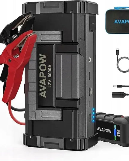 AVAPOW T8 MAX profesionalus užvedimo įrenginys 6000A