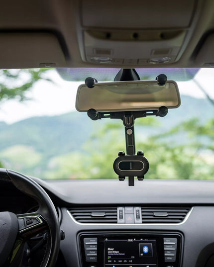 Automobilinis telefono laikiklis galinio vaizdo veidrodėliui Spacecase SC19