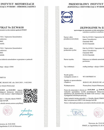 „Pok-Ter Ekonomic“ automobilinių priekinių sėdynių užvalkalai, 1+1, pilki