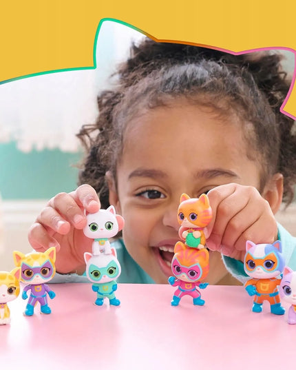 DISNEY JUNIOR SUPER KITTIES mini staigmenos figūrėlė, katytė, nuo 3 metų