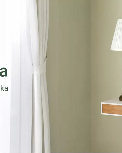 SoBuy pakabinama sieninė lentyna su stalčiumi knygoms, miegamojo lentyna FRG93-WN