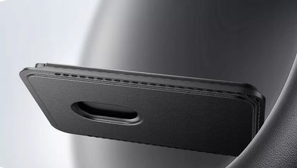 BASEUS MagSafe dėklas kortelėms ir dokumentams telefonams su žiedu ir stovu