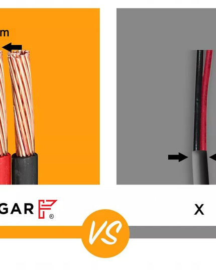 Automobilinis kompresorius 12V 230V Feegar, nešiojama oro pompa padangoms su LED