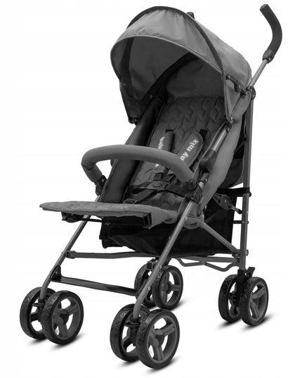 Baby Mix Olive lengvas sportinis vežimėlis, iki 22 kg, su apsauginiu lankeliu, idealus atostogoms