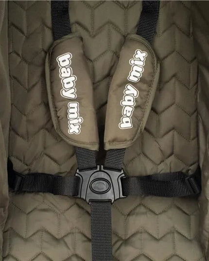 Babymix OLIVE lengvas skėčio tipo sportinis vežimėlis, skirtas atostogoms