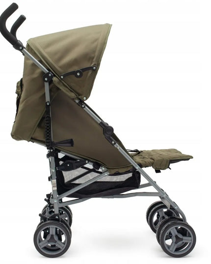 Babymix OLIVE lengvas skėčio tipo sportinis vežimėlis, skirtas atostogoms