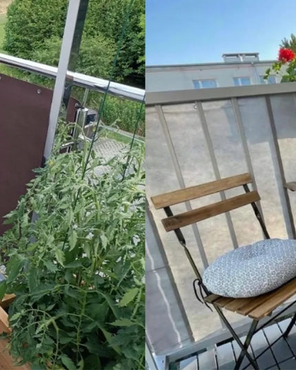 Balkono uždanga 1x5 m, apsauga balkonui, terasai, tvorai, 99 % UV apsauga + DOVANA