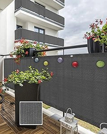 Balkono uždanga terasai nuo saulės UV 95% 180g 1x5m