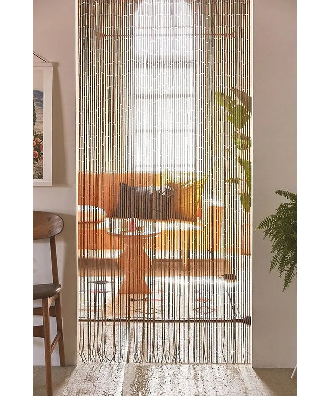 Bambusinių karoliukų durų užuolaida 90x200 C3