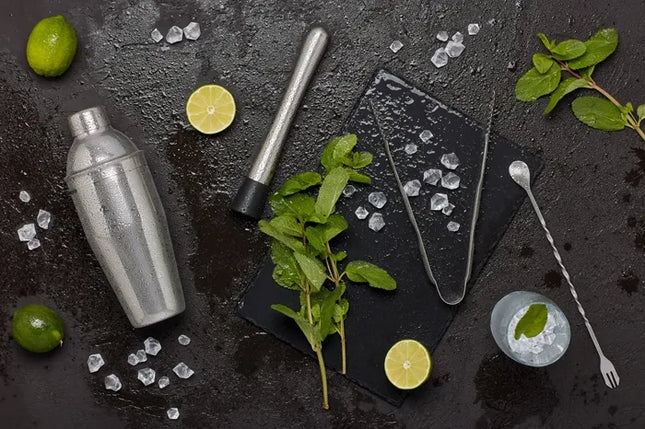 Barmanské rinkinių kokteiliams su romu Mojito Daiquiri Pina Colada 6 dalių
