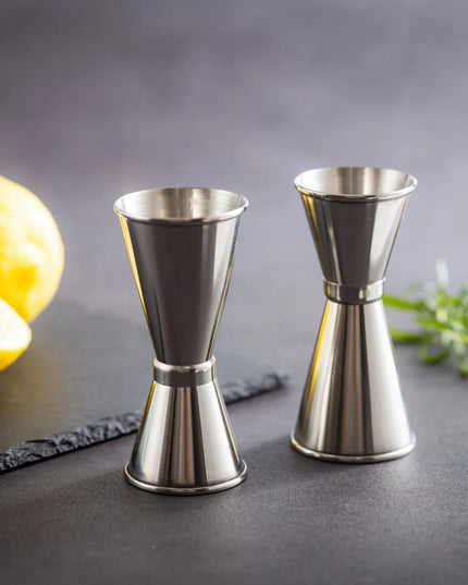 Baro matavimo indelis 30/50ml dvipusis suapvalintais kraštais su žiedu