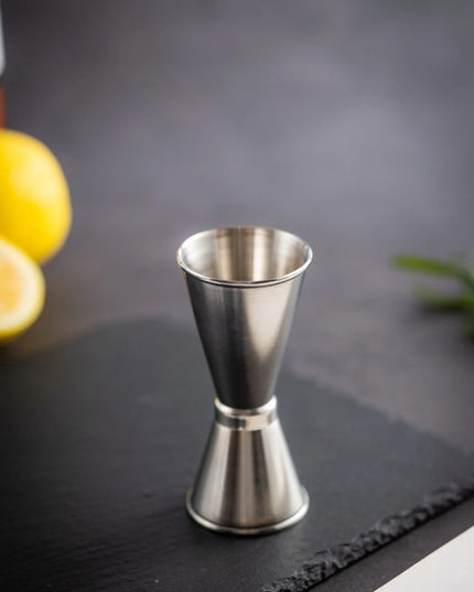 Baro matavimo indelis 30/50ml dvipusis suapvalintais kraštais su žiedu