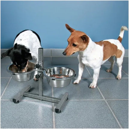 Barry King metaliniai dubenys ant reguliuojamo stovo 2x2,8 l