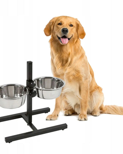 Barry King metaliniai dubenys ant reguliuojamo stovo 2x2,8 l