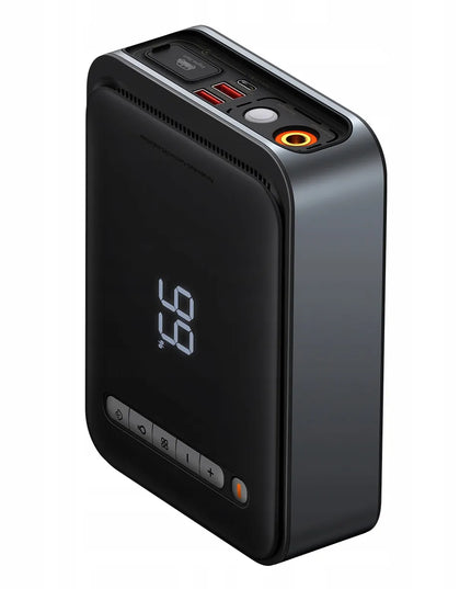 Baseus automobilinis užvediklis (jump starter) 1000 A, 8000 mAh, kompresorius, powerbank, LED žibintuvėlis