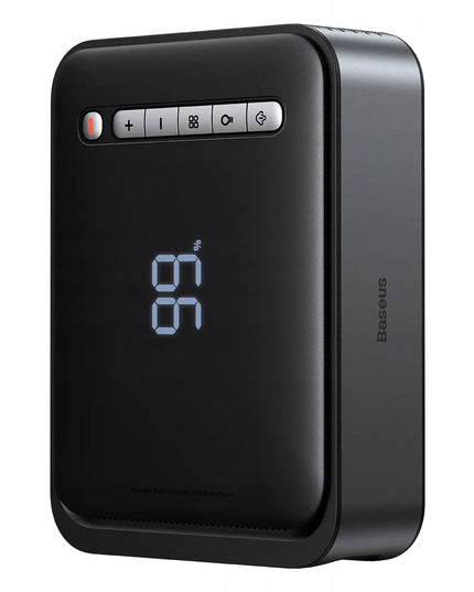 Baseus automobilinis užvediklis (jump starter) 1000 A, 8000 mAh, kompresorius, powerbank, LED žibintuvėlis