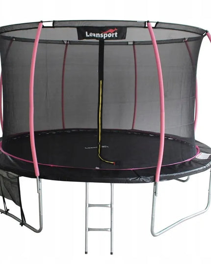Batutas LEAN Sport Max 14ft Juodas ir Rožinis