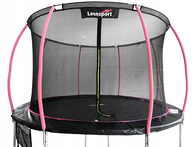 Batutas LEAN Sport Max 14ft Juodas ir Rožinis