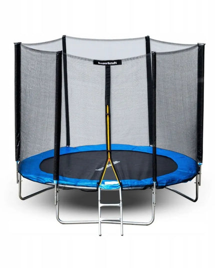 Bauerkraft sodo batutas su išoriniu tinklu 304-312 cm 10 pėdų + kopėtėlės