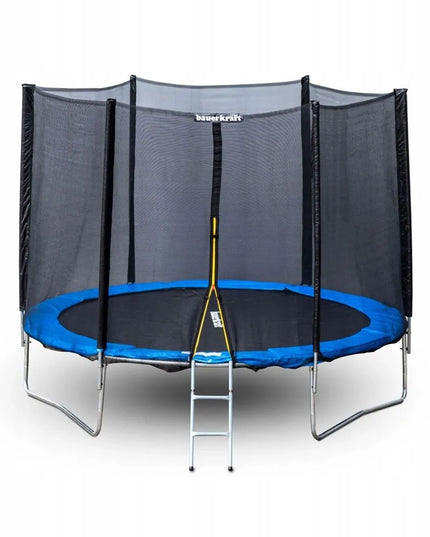 Bauerkraft sodo batutas su išoriniu tinklu 304-312 cm 10 pėdų + kopėtėlės